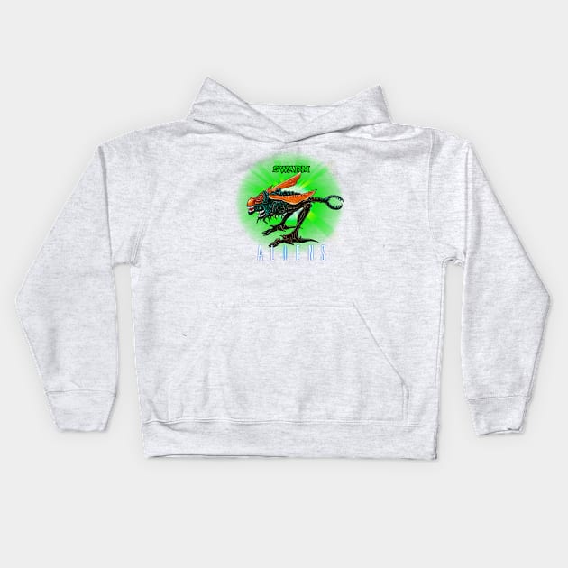 Swarm Alien Kids Hoodie by Ale_jediknigth